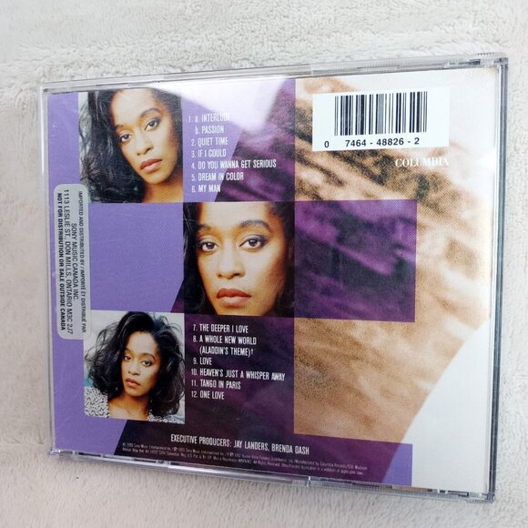 Passion 1993 Regina Belle Audio Music CD - Picture 3 of 3